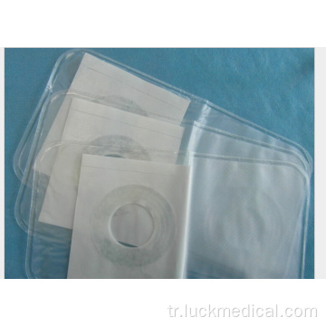 Hasta için tek kullanımlık kolostomi torbası